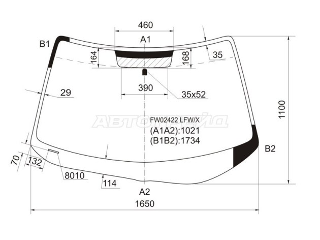 Лобовое стекло Toyota Sienna II в Уфе, лобовое стекло Toyota Sienna II Уфа